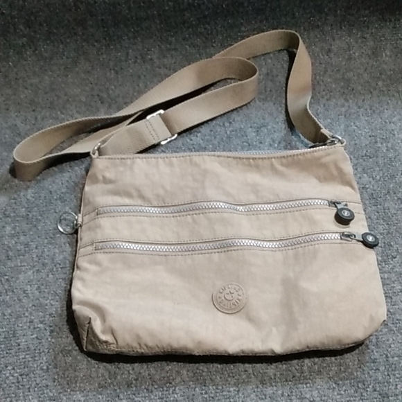 Kipling Bags Kipling Crossbody Bag Taupe Cream Tan 25 By 1 Poshmark